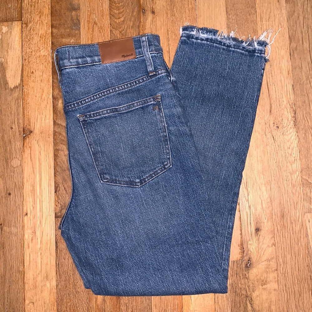 MADEWELL High-Rise Slim Boyjean
